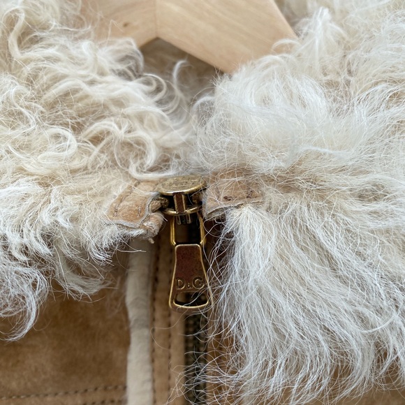 D&G genuine shearling coat - Picture 3 of 14